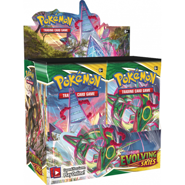 Pokemon Sword &amp; Shield Evolving Skies Booster Box