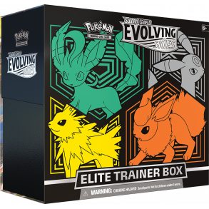 Pokemon Sword & Shield Evolving Skies Flareon Elite Trainer Box