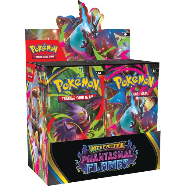 Pokemon TCG: Mega Evolution Phantasmal Flames Booster Box