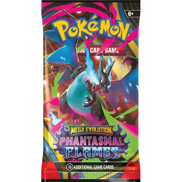 Pokemon TCG: Mega Evolution Phantasmal Flames Booster Pack