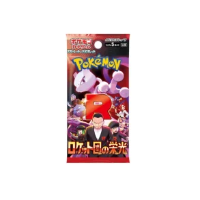 Pokemon Scarlet & Violet SV10 Glory Of Team Rocket Booster Pack