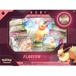 Pokemon Vmax Box: Flareon Vmax Premium Collection Box