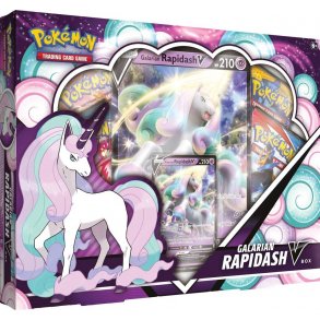 Pokemon Sword & Shield Galarian Rapidash V Box