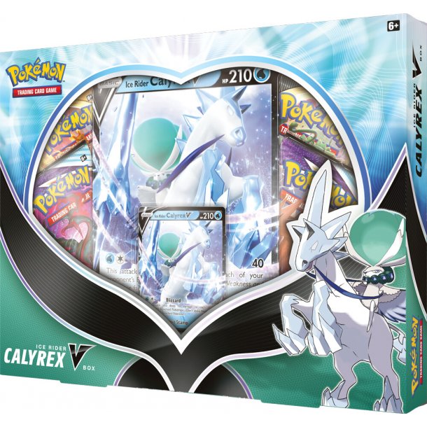 Pokemon Sword &amp; Shield Ice Rider Calyrex V Box