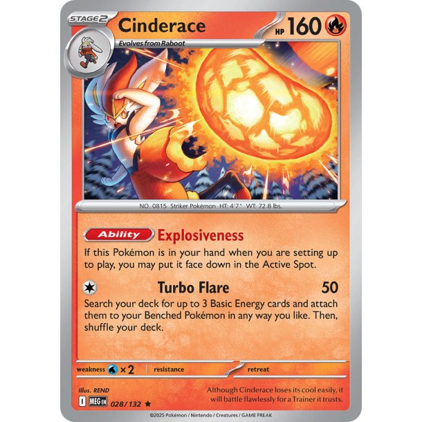 Cinderace 028/132