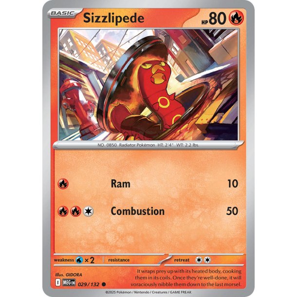 Sizzlipede 029/132