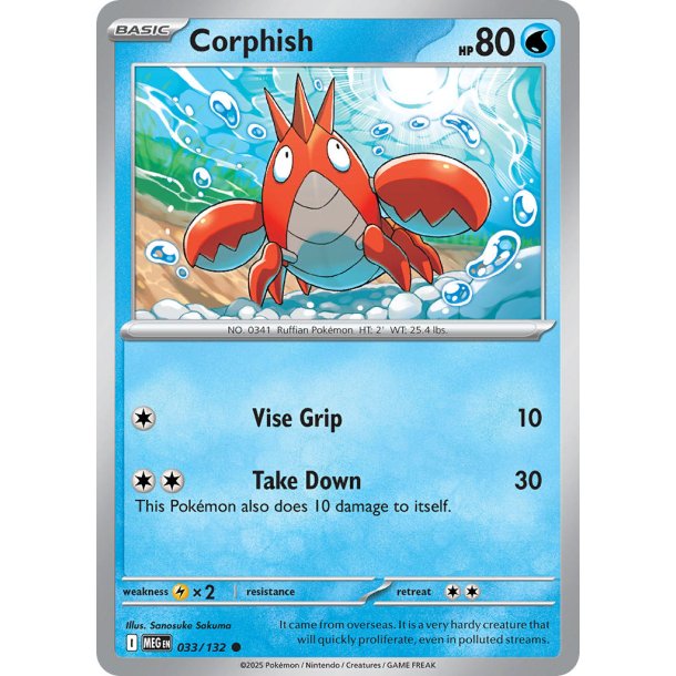 Corphish 033/132