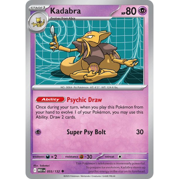 Kadabra 055/132