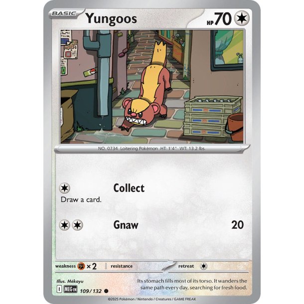 Yungoos 109/132