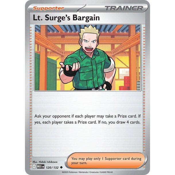 Lt. Surge's Bargain 120/132