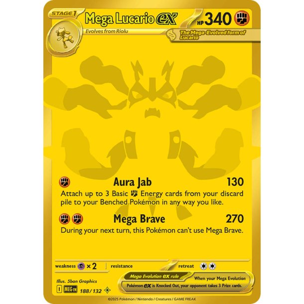 Mega Lucario ex 188/132