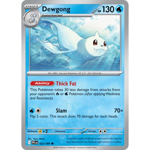 Dewgong 022/94