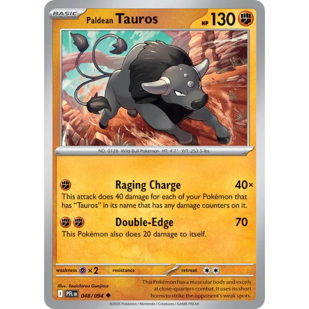 Paldean Tauros 048/94