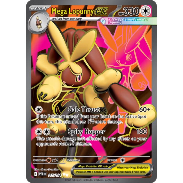Mega Lopunny ex 115/094