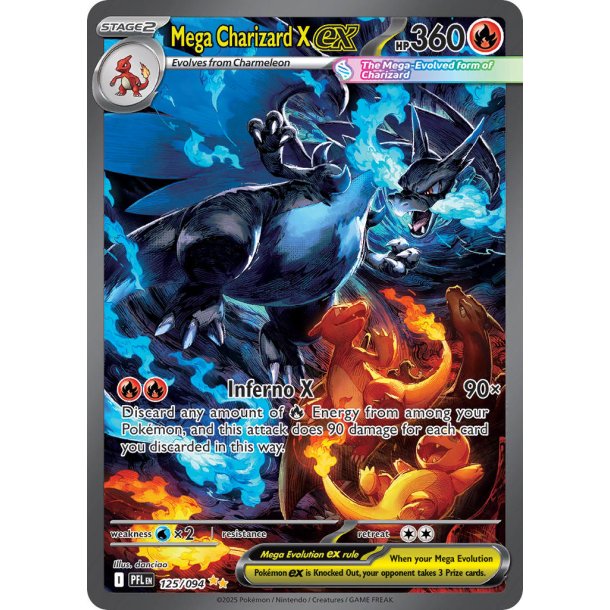 Mega Charizard X ex 125/094
