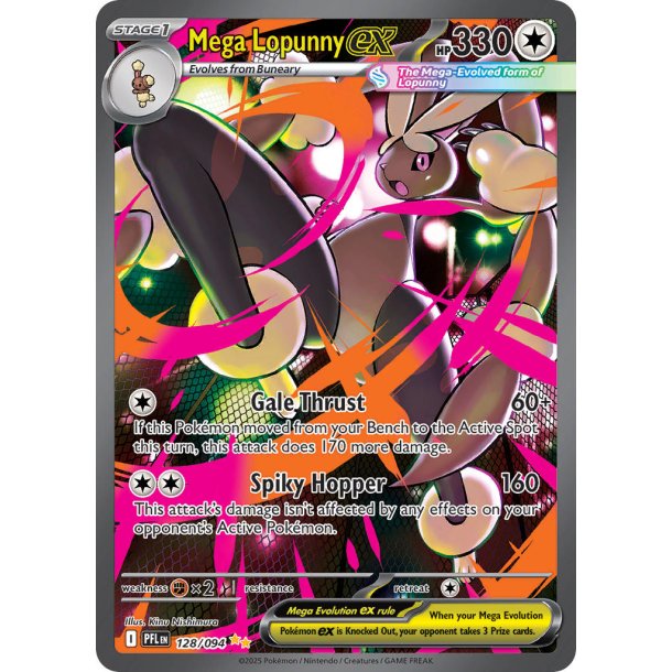 Mega Lopunny ex 128/094
