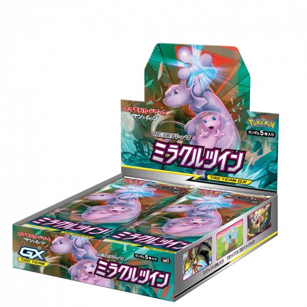 Pokemon Sun &amp; Moon Expansion Pack "Miracle Twin" Booster Box