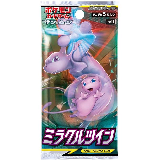 Pokemon Sun &amp; Moon Expansion Pack "Miracle Twin" Booster Pack