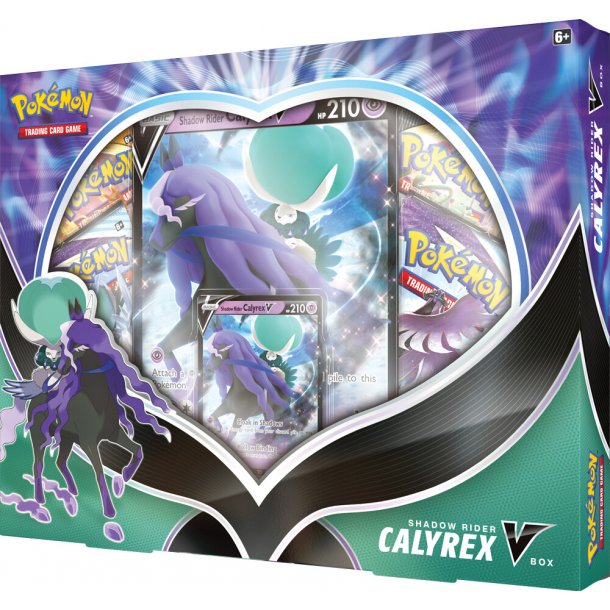 Pokemon Sword &amp; Shield Shadow Rider Calyrex V Box