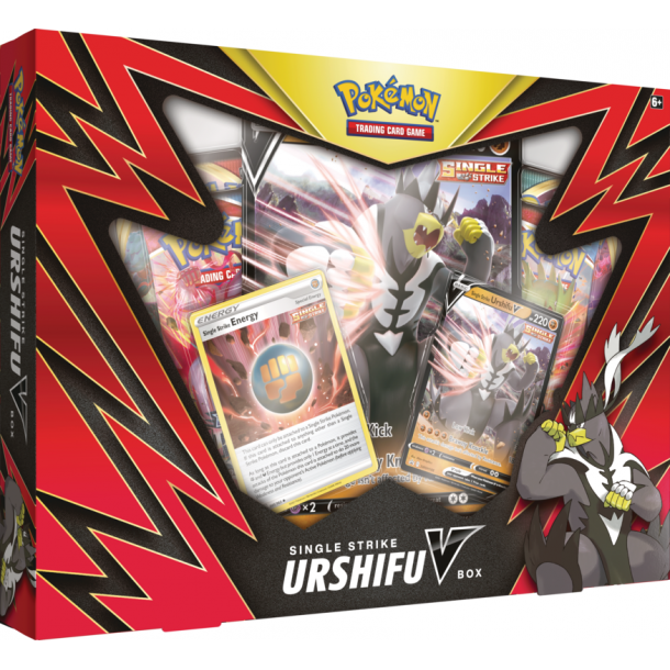 Pokemon Sword &amp; Shield Single Strike Urshifu V Box