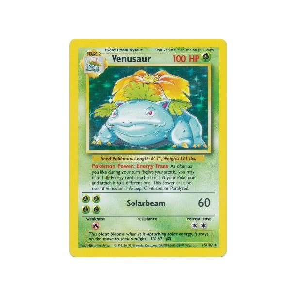 Venusaur Base Set