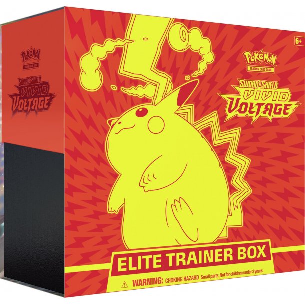 Pokemon Sword &amp; Shield Vivid Voltage Elite Trainer Box