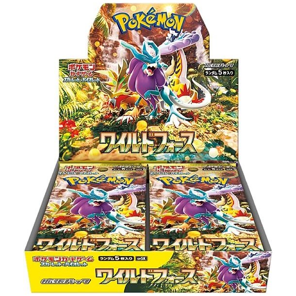Pokemon TCG: Scarlet And Violet sv5k Wild Force Booster Box